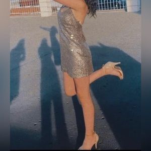 Very sparkly hoco/ party dress